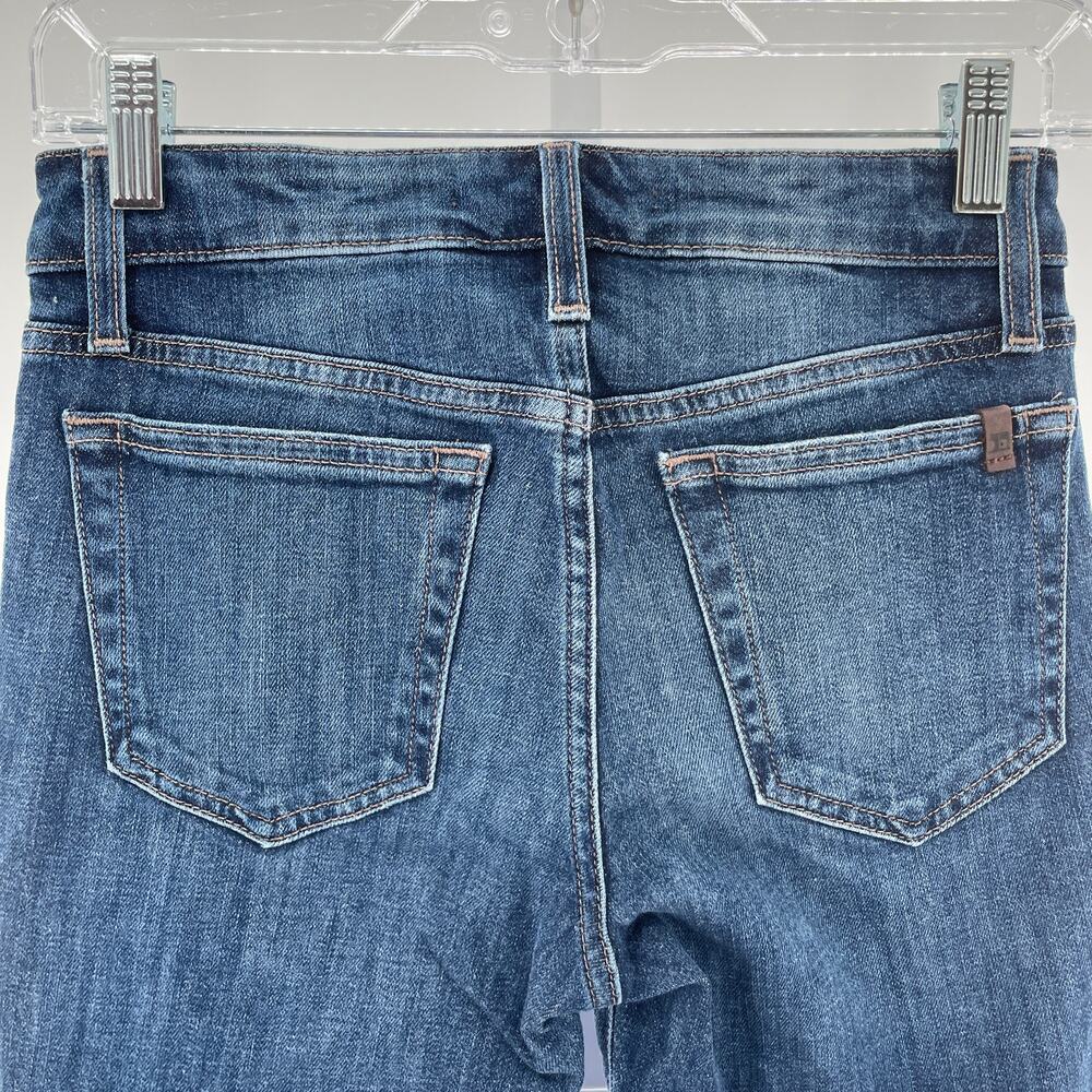 Joes Jeans Mary Blue Denim Skinny Ankle Mid Rise Distressed Torn Y2K Jeans W25 - Picture 5 of 13